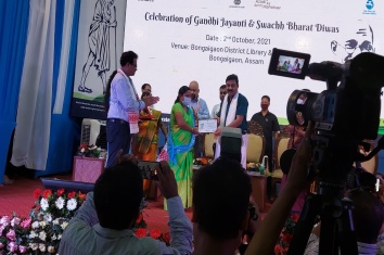 Celebration of Gandhi Jayanti & Swachh Bharat Diwas